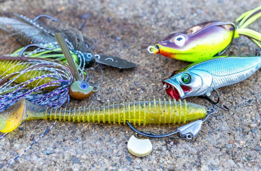 Have the right stuff with white bass fishing lures